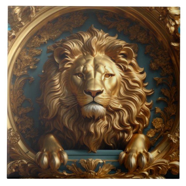 Azulejo cerâmico Luxery Barroco (Frente)