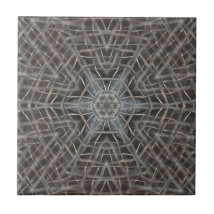 Azulejo cerâmico metálico de malha metálica