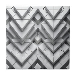 Azulejo cerâmico monocromático