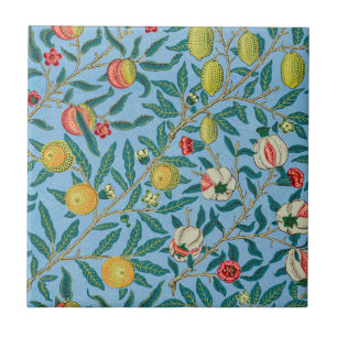 Azulejo Cerâmico Morris - Quatro Frutas