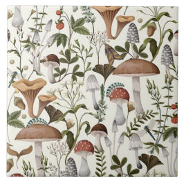 azulejo cerâmico "Mushroom Forrest Beige"