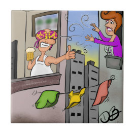 Azulejo cerâmico Oops