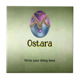 Azulejo Cerâmico Ostara Personalizável
