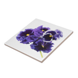 Azulejo cerâmico Pansy