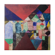 AZULEJO CERÂMICO : PAUL KLEE : JUWEL MUNICIPAL