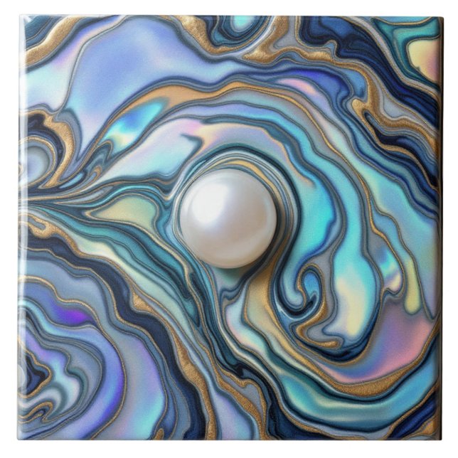 Azulejo cerâmico Pearl Essence (Frente)