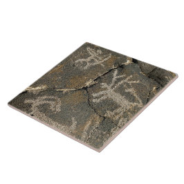 Azulejo Cerâmico Petroglicph