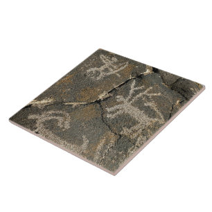 Azulejo Cerâmico Petroglicph