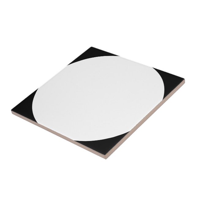 Azulejo cerâmico preto/branco (Lateral)