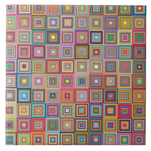 azulejo cerâmico quadrado abstrato