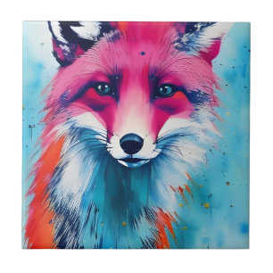 Azulejo cerâmico Red Fox