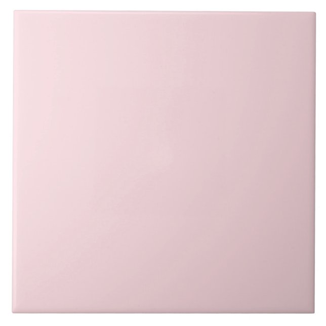Azulejo Cerâmico Rosa Corado. (Frente)