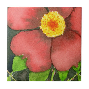 Azulejo cerâmico "Rosa selvagem" de cozinha