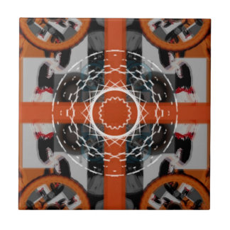Azulejo cerâmico (rotação laranja de Adelaide)