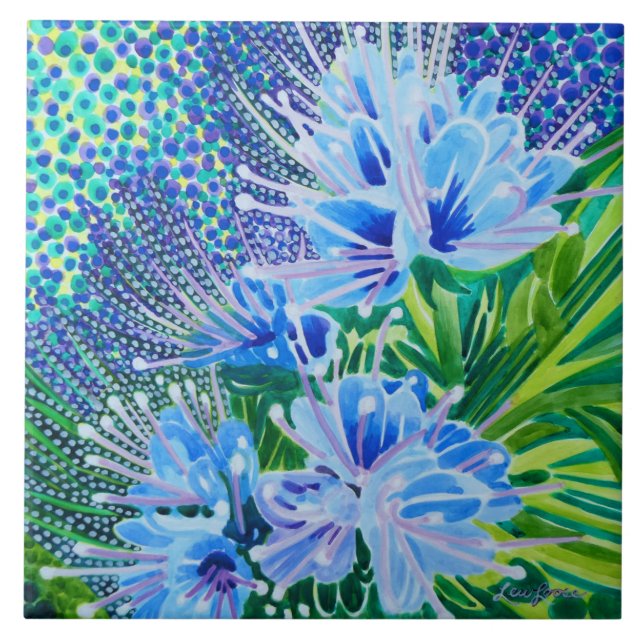 azulejo cerâmico Salvia Bees Bliss (Frente)