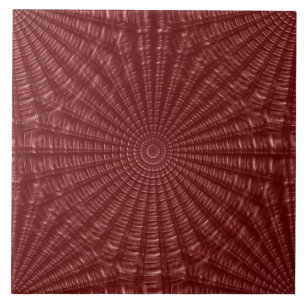 Azulejo cerâmico sem costura, vermelho-ruivo
