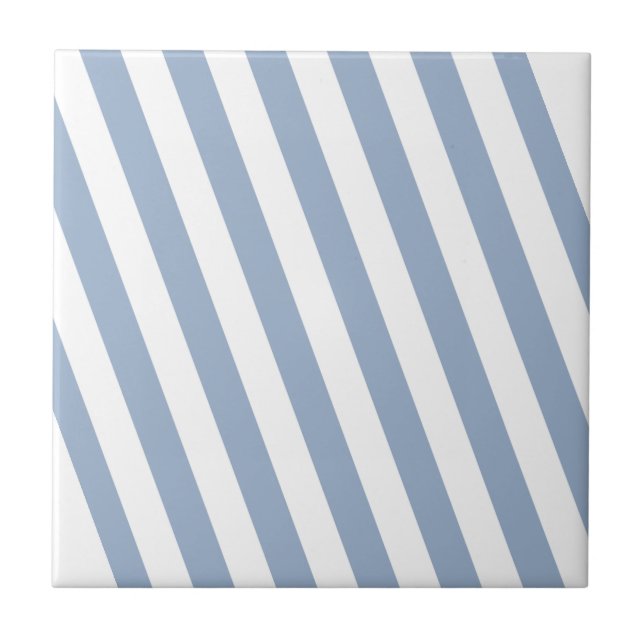 Azulejo cerâmico - Stripe Azul (Frente)
