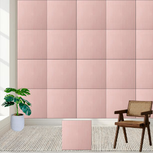 Azulejo cerâmico texturizado cor-de-rosa