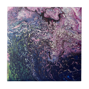Azulejo cerâmico "The Force" por Johnson Abstrato