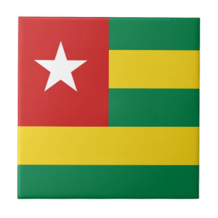 Azulejo Cerâmico Togo Flag