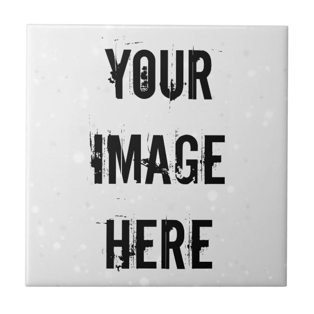 Azulejo cerâmico totalmente personalizável (Frente)