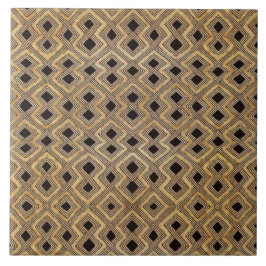 Azulejo Cerâmico Tribal Africano BaKuba