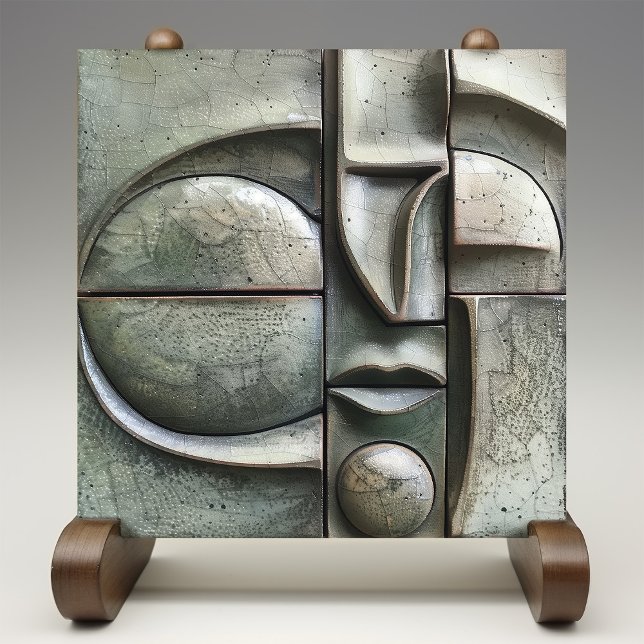 Azulejo cerâmico Verdant Vision (Criador carregado)