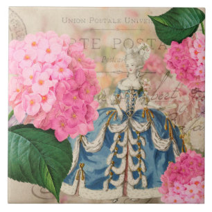 Azulejo Cerâmico Vintage Marie Antoinette