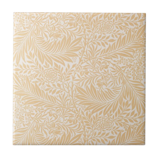 AZULEJO CERÂMICO ; WILLIAM MORRIS : LARKSPUR (Frente)