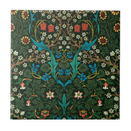 Azulejo CERÂMICO WILLIAM MORRIS "TULIPS"