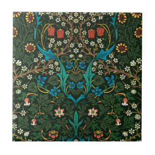 Azulejo CERÂMICO WILLIAM MORRIS "TULIPS"