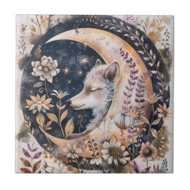 Azulejo Cerâmico Wolf Moon