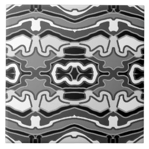 Azulejo clássico branco preto e branco, de cerâmic