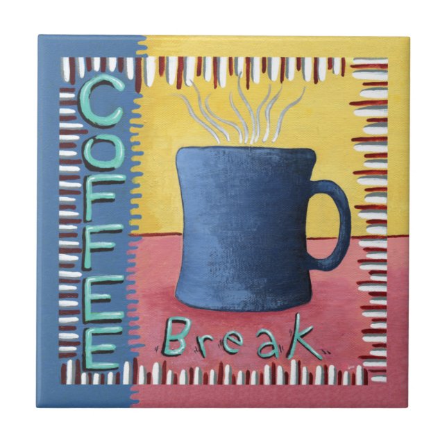 Azulejo Coffee Break (Frente)