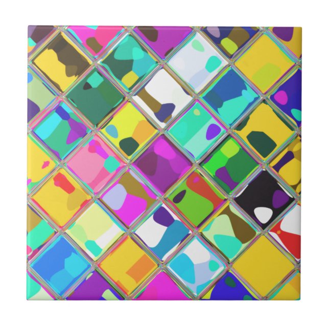 Azulejo colorido original (Frente)