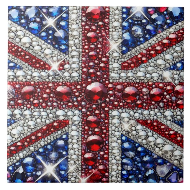 Azulejo com a Design moderna British Colors (Frente)