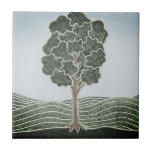 Azulejo com imagem de Árvore Primitiva