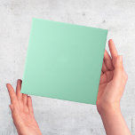 Azulejo comum de cor clara clara clara da mint<br><div class="desc">Isto é um impressão. Não se destina a utilização no exterior. Sugerimos que você ordene um azulejo para revisar antes de fazer um pedido grande. Este é um azulejo de design bonito para todos os esquemas de cores. Você poderia usá-lo como um azulejo de parede como um realce ou uma...</div>