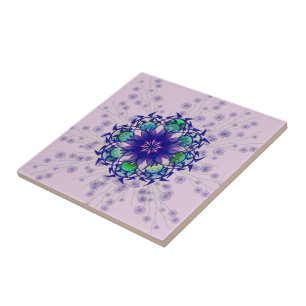 Azulejo constante violeta azul
