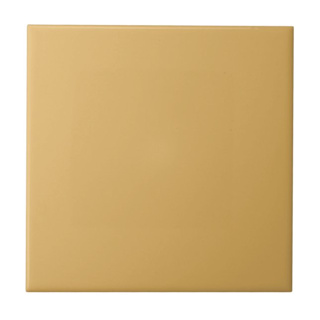 Azulejo Cor Amarelo Ocre (Frente)