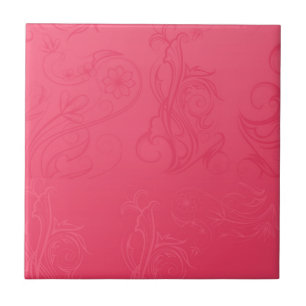 Azulejo cor-de-rosa abstrato