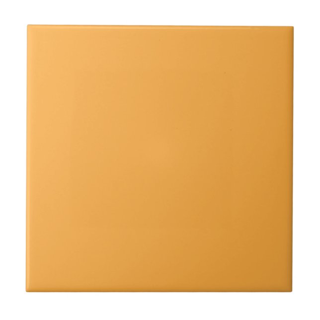 Azulejo Cor Laranja Amarelo Simples (Frente)