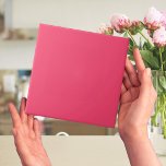 Azulejo Cor Rosa Fuchsia<br><div class="desc">Este simples, minimalista e moderno é um design de azulejo de cor simples e sólida que irá com qualquer esquema. Você poderia usá-lo como um azulejo de parede como um realce ou uma parede inteira para um backsplash na sua cozinha, banheiro ou sala de lama ou para substituir azulejos de...</div>