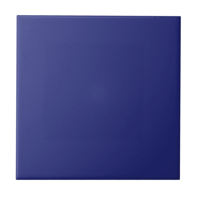 Azulejo Cor Sólida Azul de São Patrício (Frente)