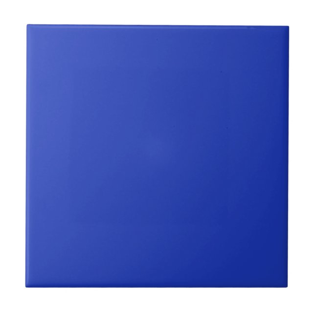 Azulejo Cor Sólida Azul Persa (Frente)