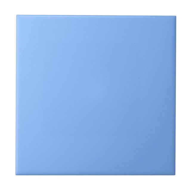 Azulejo Cor Sólida Azul Turquesa (Frente)