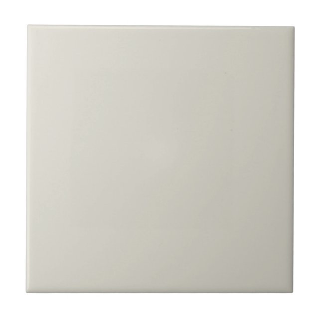 Azulejo Cor Sólida Cinza Neutro Pastel (Frente)