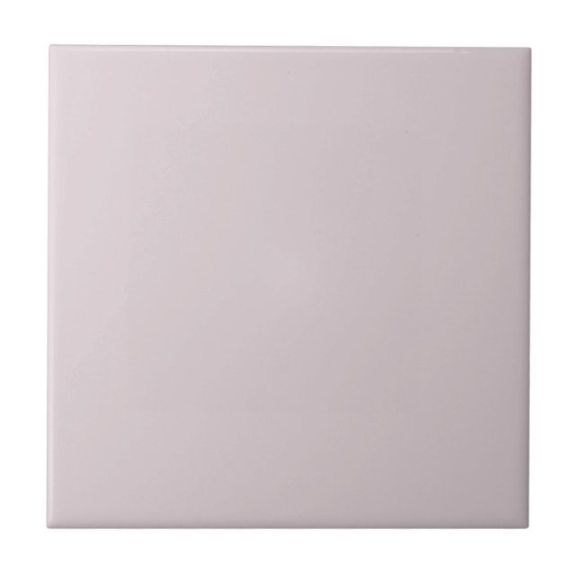 Azulejo Cor Sólida Cinza Roxo Claro Pastel (Frente)