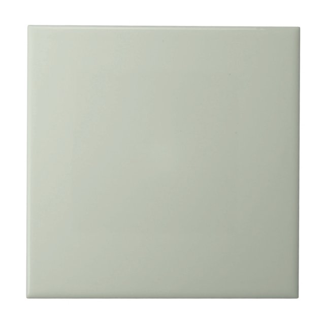 Azulejo Cor Verde Sage Chá Leve (Frente)