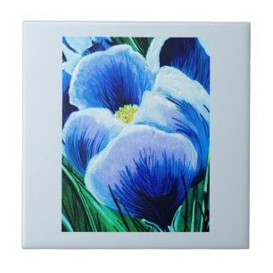 Azulejo Crocus Azul